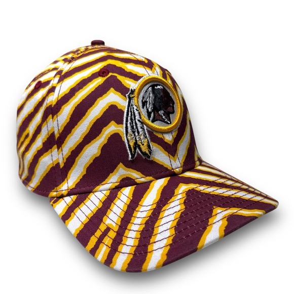 New Era Other - New Era 39Thirty Zubaz Washington Redskins Hat Flex Fit S/M NFL NWOT